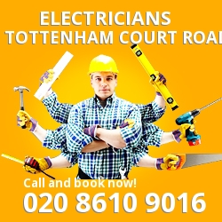 W1 electrician Tottenham Court Road